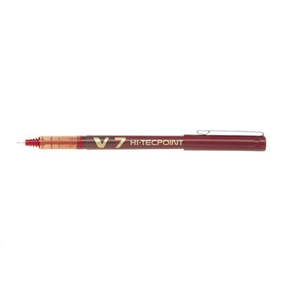 Pilot Hi-Tecpoint V7RT Rollerball Fine Red (BXRT-V7-R) -- Buy 12 units to receive them in a box