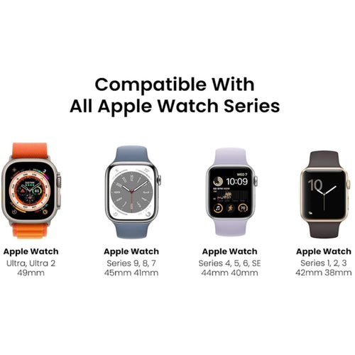 Silicone Apple Watch Charging Stand - White , Charging Cable Sold Seperatly, Non-Slip design, Comfortable Viewing Angle, Compatible With All Series - Watch Ultra3/2/1, Series 11/10/9/8/7/6/5/4/3/2/1/SE