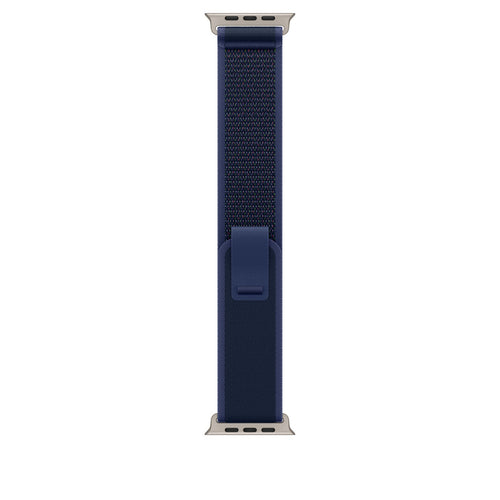 49mm/46mm/45mm/44mm - Midnight Blue Nylon Sport Strap for Apple Watch , Compatible with Apple Watch Ultra 1/2/3, Series 11/10/9/8/7/6/SE/5/4/3/2/1