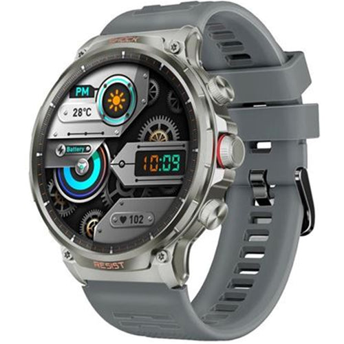 Promate XWATCH-R20.SLV 1.85" IP67 Fitness Tracker Smartwatch with BT Calling - Silver