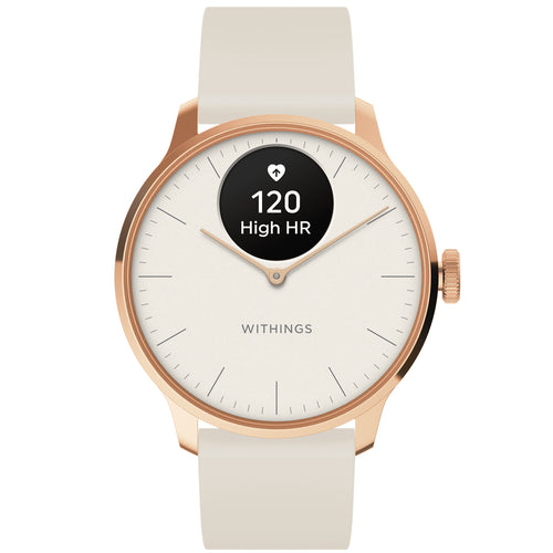 Withings Scanwatch Light Hybrid Smartwatch 37mm - Rose Gold