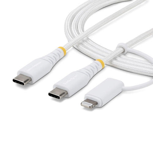 StarTech.com 2M-U2-LNTC-CABLE StarTech.com 2M-U2-LNTC-CABLE - 2m (6.6ft) USB-C Cable with Lightning
