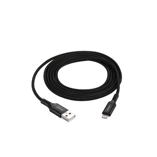 AV1115 - JACKSON AV1115 - 1.5m MFI Certified Apple USB-A Lightning Data & Charge Cable. Charge & Sync iPhone