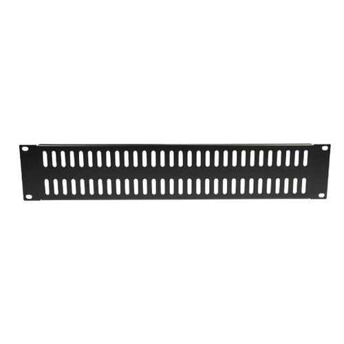 AVRVBP-2U - DYNAMIX AVRVBP-2U - AV Rack 2RU metal blanking panel w/ vented holes w/ #10-32 & #10-32 screws