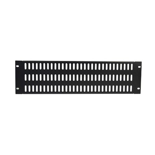 AVRVBP-3U - DYNAMIX AVRVBP-3U - AV Rack 3RU metal blanking panel w/ vented holes w/ #10-32 & #10-32 screws