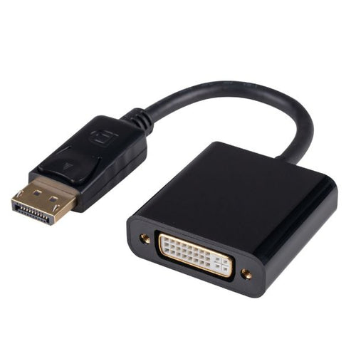 C-DP-DVIDF - DYNAMIX C-DP-DVIDF - 0.2m DisplayPort to DVI-D Cable Adapter Passive Converter Max Res: 1920x1080.
