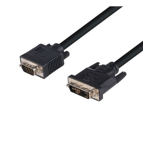 DYNAMIX C-DVI-VGA-2 - 2m DVI-I Male to VGA Male Cable