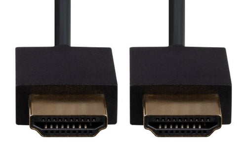 DYNAMIX C-HDMI2BLK-2 - 2M HDMI BLACK Nano High Speed w/ Ethernet Cable. UHD Display up to 4K2K@60H