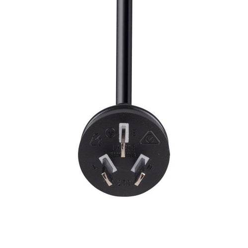 DYNAMIX C-PB3C10-1 - 1M 3-Pin Plug to Bare End 3 Core 1mm Cable Black SAA Approved