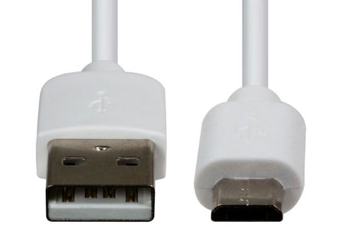 DYNAMIX C-U2AMICB-1-2 - 1.2m USB 2.0 Micro-B Male to USB-A Male Connectors Colour Black