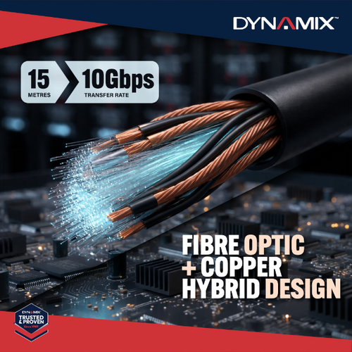 DYNAMIX C-U32-LL-AC-15 - 15M USB 3.2 Type A to C Hybrid Active Opti Cable