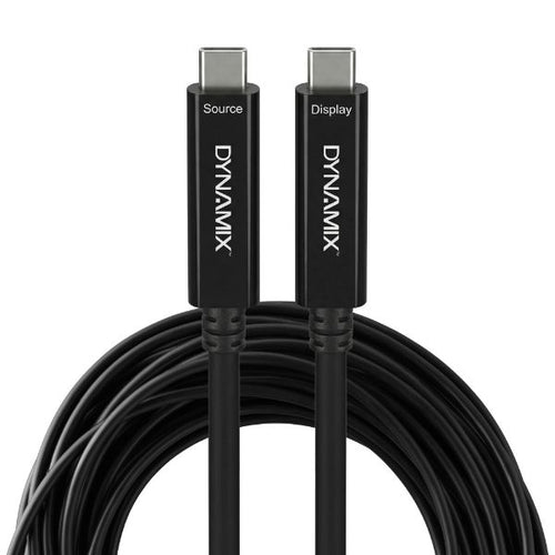 DYNAMIX C-U32-LLF-CC-10 - 10M USB 3.2 Full Featured Type C to C Hybrid Active Opti Cable
