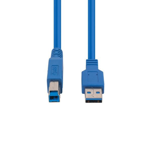 DYNAMIX C-U3AB-5 - 5m USB 3.0 USB-A Male to USB-B Male Cable Colour Blue