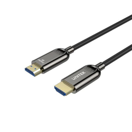 UNITEK C11085GY01-70M - 70M 8K HDMI Fiber Optic 2.1 Cable & Supports 48Gbps. Support Max Res up to 8K@60Hz
