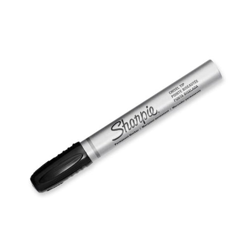 SHARPIE CDS20093051 - Metal Perm Marker (MOQ 12) w/ Durable Chisel Tip. Tough Durable