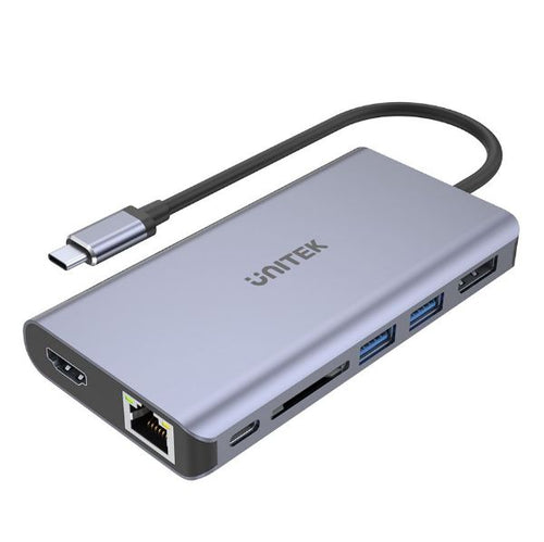 D1056A - UNITEK D1056A - 7-in-1 USB 3.1 Multi-Port Hub w/ USB-C Connector. Includes 1x HDMI Port 1x