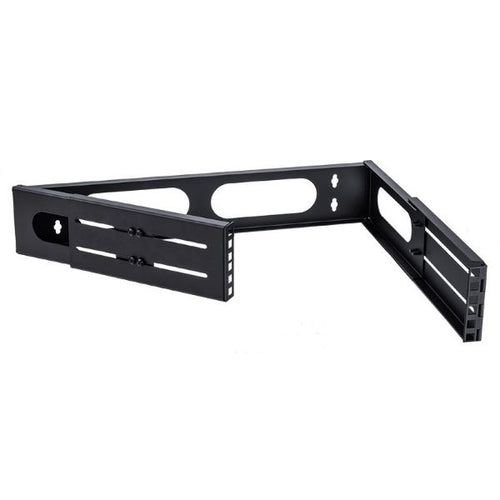 DYNAMIX DWC-0210-2U - 2RU 19'' Wall Mount Foldable Bracket. Includes Top & Bottom Covers