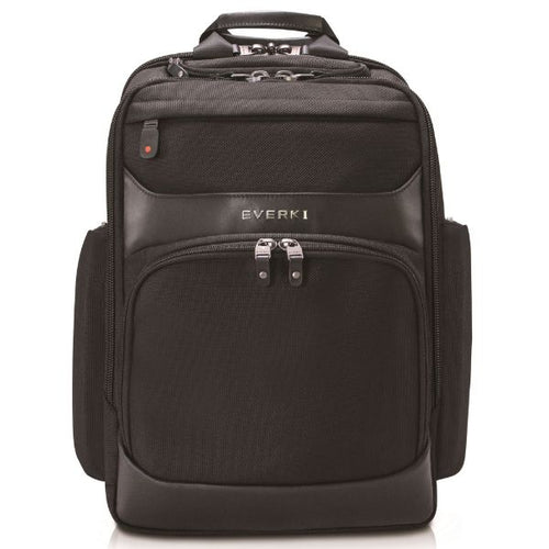 EKP132 - EVERKI EKP132 - Onyx Black Laptop Backpack Up to 15.6''. Travel Friendly Hard-Shell Quick-Access