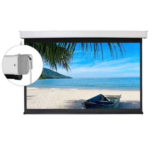 ESAA135 - BRATECK ESAA135 - 130'' 16:9 Electric Projector Screen w/ Remote 160 Viewing Angle 4-Side