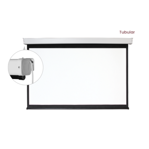 ESAA135 - BRATECK ESAA135 - 130'' 16:9 Electric Projector Screen w/ Remote 160 Viewing Angle 4-Side