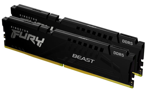 KF560C30BBEK2-32 - KINGSTON 32GB 6000MT/S DDR5 CL30 DIMM (KIT OF 2) FURY BEAST BLACK EXPO