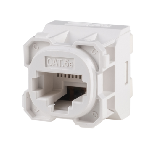 FP-JACK-C5E - Cat5e RJ45 Jack for AMDEX Face Plates. T586A Wiring Only Recommended for use w/ RJ45