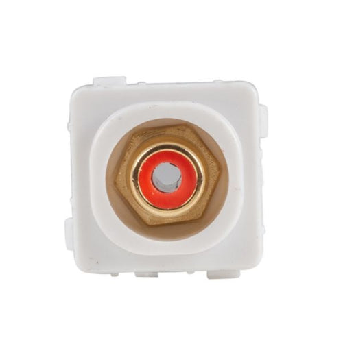 FP-RCA-RE - AMDEX FP-RCA-RE - Red RCA to RCA Jack. Gold Plated