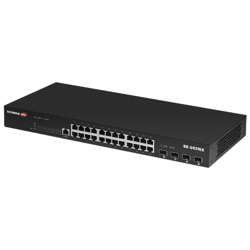 GS-5424LX - EDIMAX GS-5424LX - 28 Port Gigabit Web Smart Rack-mount Switch.