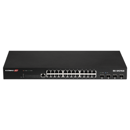 GS-5424LX - EDIMAX GS-5424LX - 28 Port Gigabit Web Smart Rack-mount Switch.