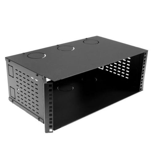 DYNAMIX HWMB300-4U - 4U 300mm Deep 19'' Fully Enclosed Hinged Wall Bracket. Includes Lid & Base Panels.