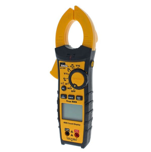 IDEAL INDUSTRIES IDL61-747 - 400A AC/DC TRMS TightSight Clamp Meter CAT III 600V Rating.