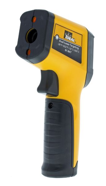 IDEAL INDUSTRIES IDL61-847 - Dual Laser Targeting Infrared Thermometer