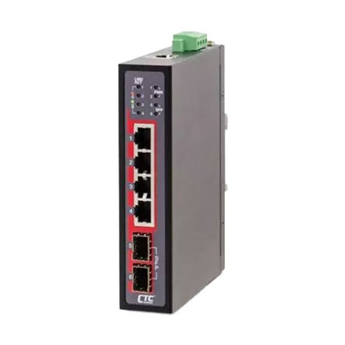 IFS402CGSWE - CTCUNION IFS402CGSWE - 4 Port Fast Ethernet Managed Switch. -40C +75C. 4x 10/100 BaseT(X) + 2x 100/1000