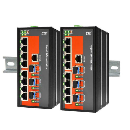 IGS-803SM - CTCUNION IGS-803SM - 8 Port Gigabit Managed Switch. -10C 60C. 8x 10/100/1000Base-T(X)