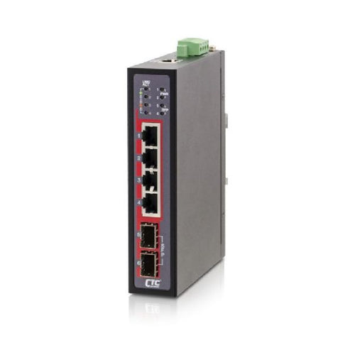 IGS402CS - CTCUNION IGS402CS - 4 Port Gigabit Unmanaged Compact Switch. -10C +60C. 4x 10/100/1000Base-T plus 2x