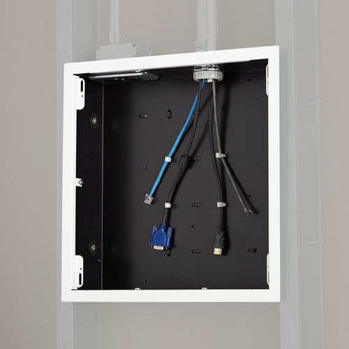 Chief PAC526FW - In-Wall Box with White Flange