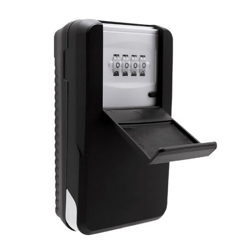 KLB7007 - DYNAMIX KLB7007 - XL LED Portable Key Storage Wall Mount Security Safe 4-Digit Resettable LED Dials