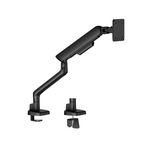 LDT118-C012-B - BRATECK LDT118-C012-B - 17"-35" Elite Single Screen Mechanical Spring Monitor Arm. Max Load 11Kgs, Black