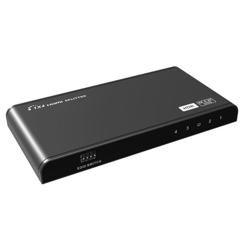LKV314HDR-V2-0 - LENKENG LKV314HDR-V2-0 - 1-In-4-out HDMI Splitter w/ HDR & EDID. UHD Res up to 4K2K@30/60Hz