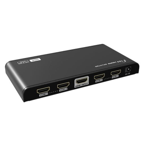 LKV314HDR-V2-0 - LENKENG LKV314HDR-V2-0 - 1-In-4-out HDMI Splitter w/ HDR & EDID. UHD Res up to 4K2K@30/60Hz