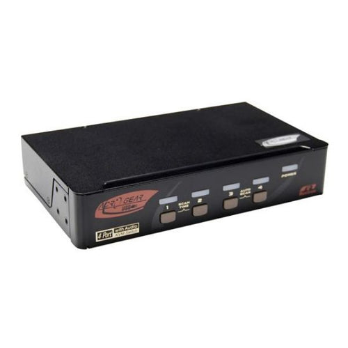 MAAG-114 - REXTRON MAAG-114 - 4 Port HDMI USB KVM Switch w/ Audio. USB Console. Full HD (1920x1080). 7.1 Channel