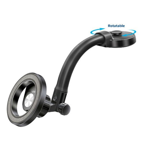 MAGHOOP-GN - PROMATE MAGHOOP-GN - MagGrip 360 Cradleless Flexible Magnetic Ring phone Holder. Designed for Dashboard