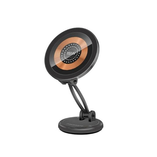 PROMATE MAGNUS2-QI - SecureGrip 360 Cradleless 15W Qi Magnetic Wireless in-Ca Phone Charger & Holder. Design