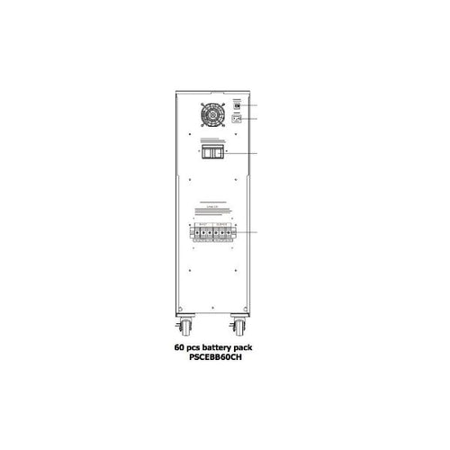 PSCEBB60CH - POWERSHIELD PSCEBB60CH - Extended Battery Module w/ Charger For PSCE6000 PSCE10K & PSCE20K