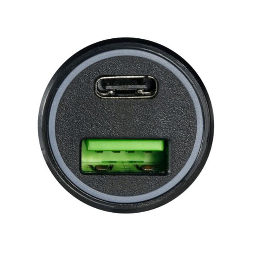 PTUSB54CIG - JACKSON PTUSB54CIG - 5.4A Dual Port In-Car Phone Charger w/ 1x USB-A & 1x USB-C Ports. Fast Charge 2 Devices