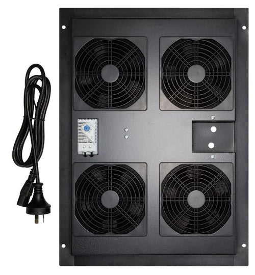 RAFANKITT - DYNAMIX RAFANKITT - Replacement Drop in Fan Tray for ST Series Cabinets Includes Thermostat Feature
