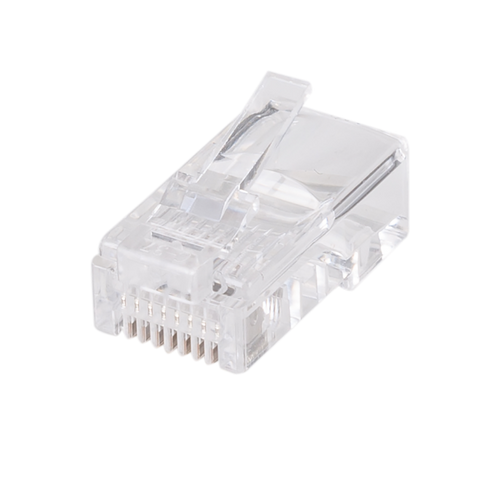 RJ-14-JAR - DYNAMIX RJ-14-JAR - RJ14 Plug 200pc Jar 4P4C Modular Plug 6 micron