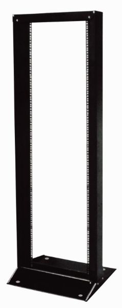 ROR47B - DYNAMIX ROR47B - 47RU Open Rack 543 x 280 x 2230mm(ex) 200kg Static Load 6.0mm Plinth Black