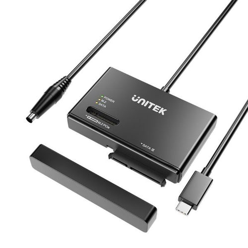 S1232A - UNITEK S1232A - NVMe M.2 SSD Enclosure Adapter w/ 100cm Cable. M Key In Any Sizes M.2