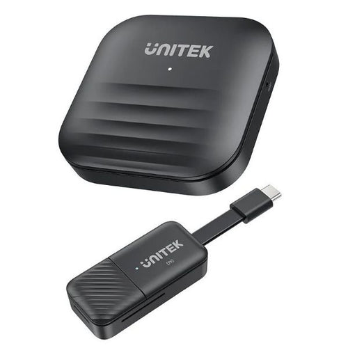 V1184A - UNITEK V1184A - USB-C Wireless HDMI Extender Kit. Res up to 1920x1080@60Hz